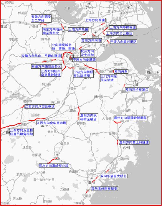 浙江高速最新地图，时代进步与脉络的见证