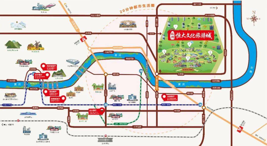 济南市最新地图,济南市最新地图，城市发展的多维视角论述