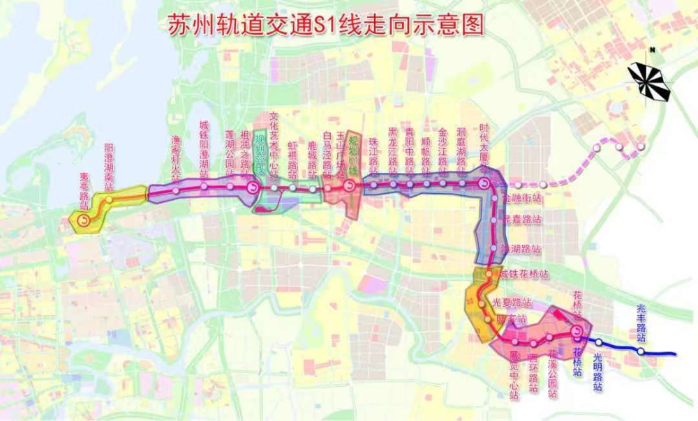 苏州轨道S1线最新动态，新动脉铸就城市未来