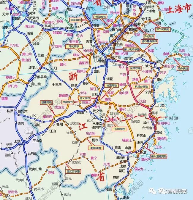 温福高铁最新规划图